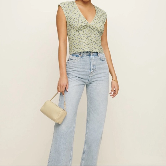 Reformation Tops - Reformation | Cherry Top | Cornelia -2